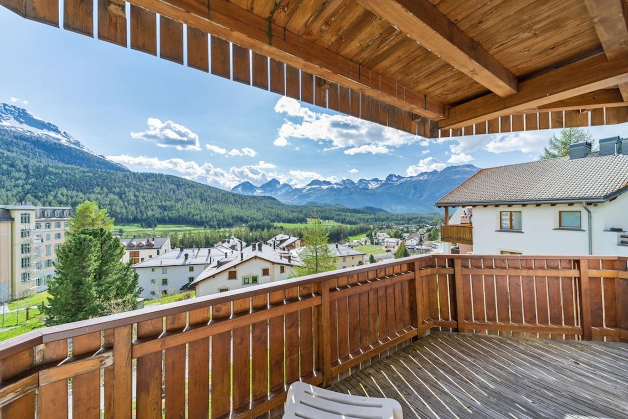 Chesa San Peider - Pontresina Leilighet Eksteriør bilde