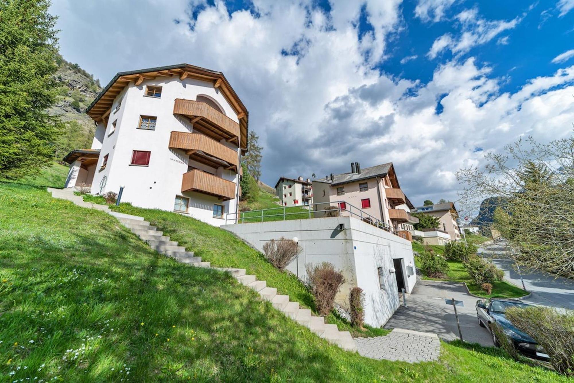 Chesa San Peider - Pontresina Leilighet Eksteriør bilde