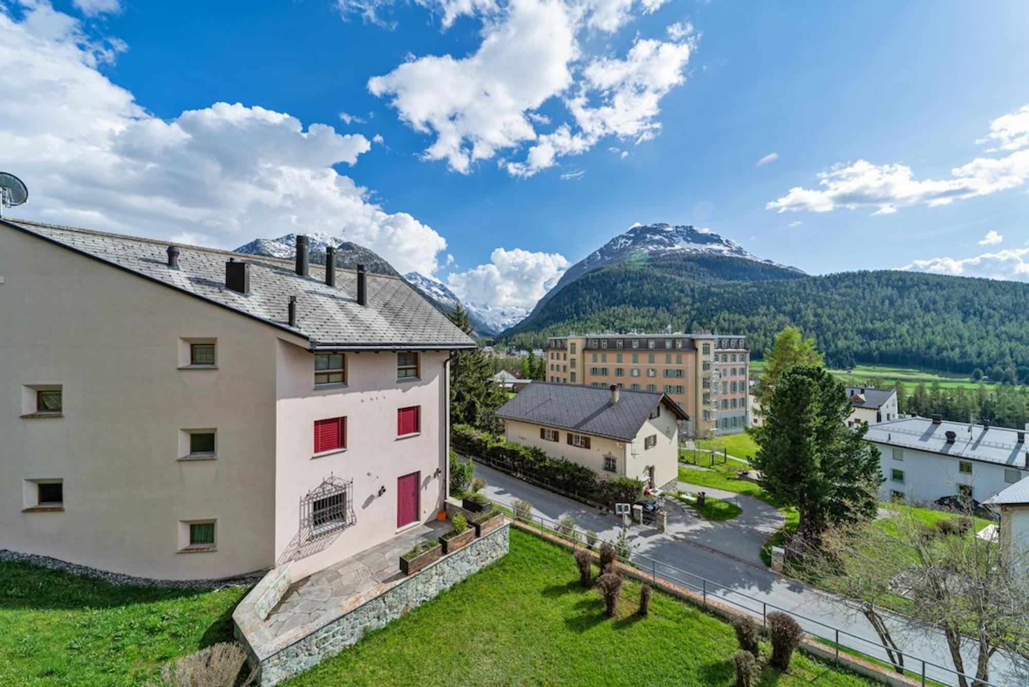 Chesa San Peider - Pontresina Leilighet Eksteriør bilde