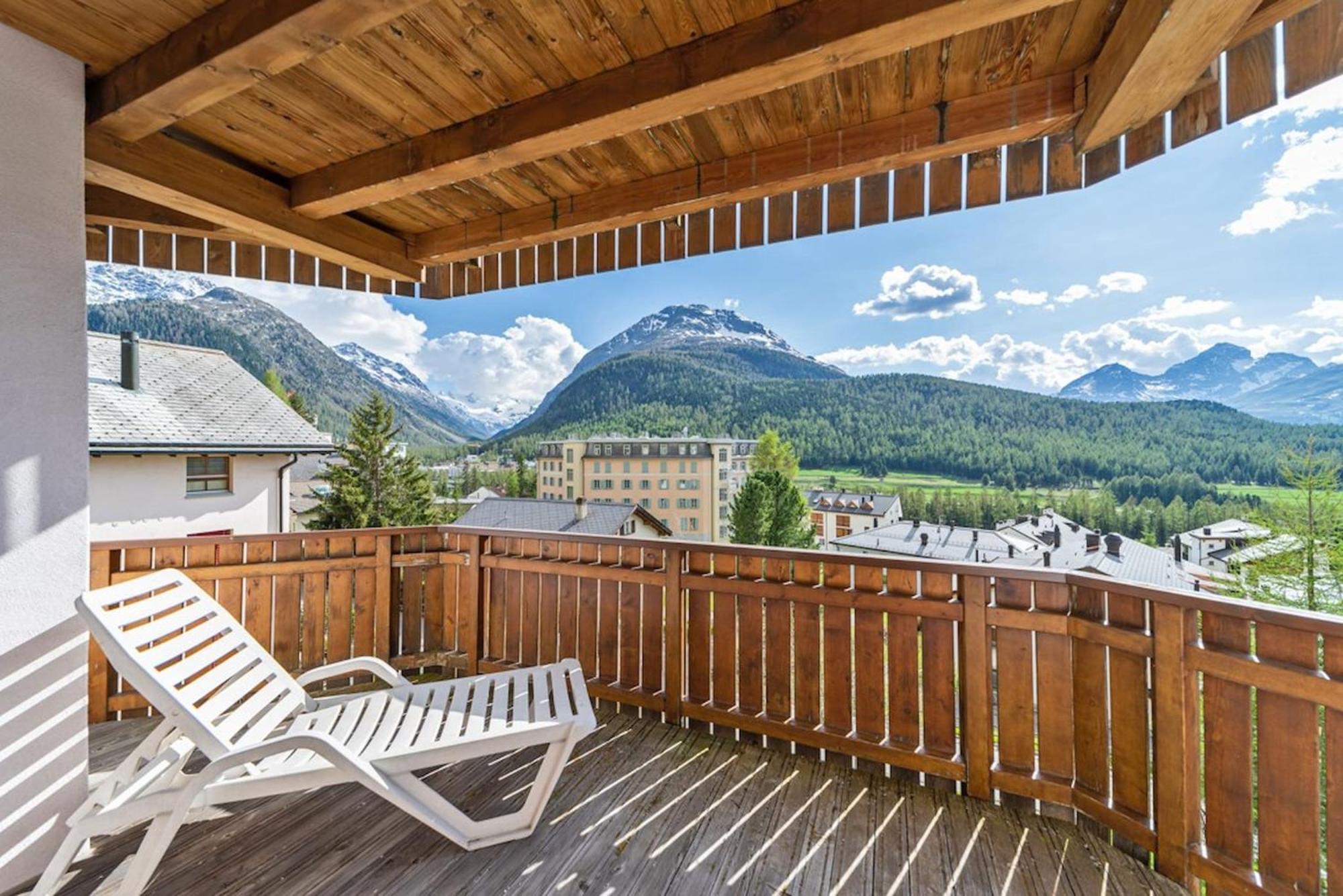 Chesa San Peider - Pontresina Leilighet Eksteriør bilde
