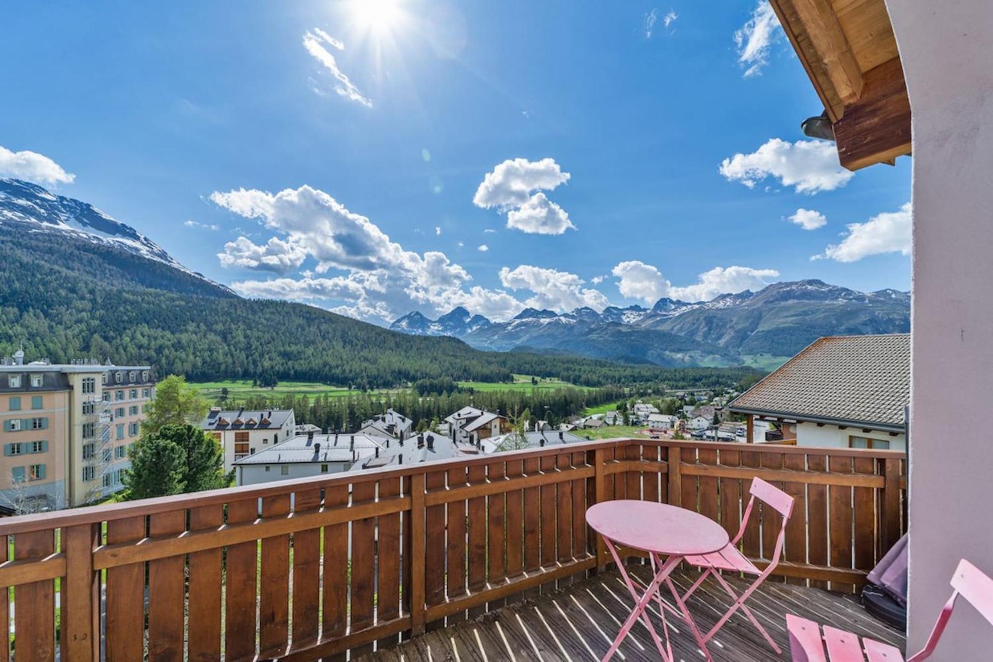 Chesa San Peider - Pontresina Leilighet Eksteriør bilde