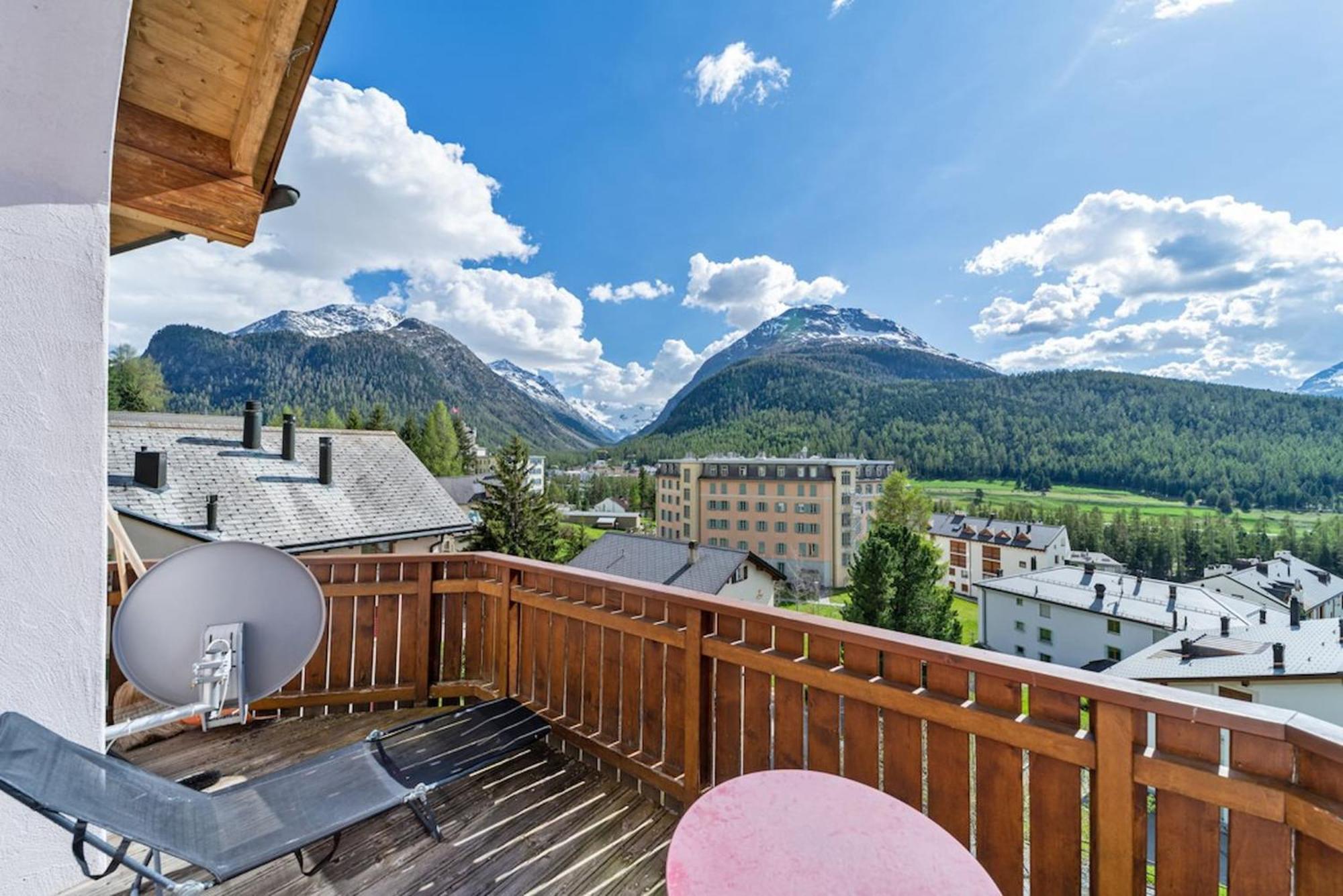 Chesa San Peider - Pontresina Leilighet Eksteriør bilde