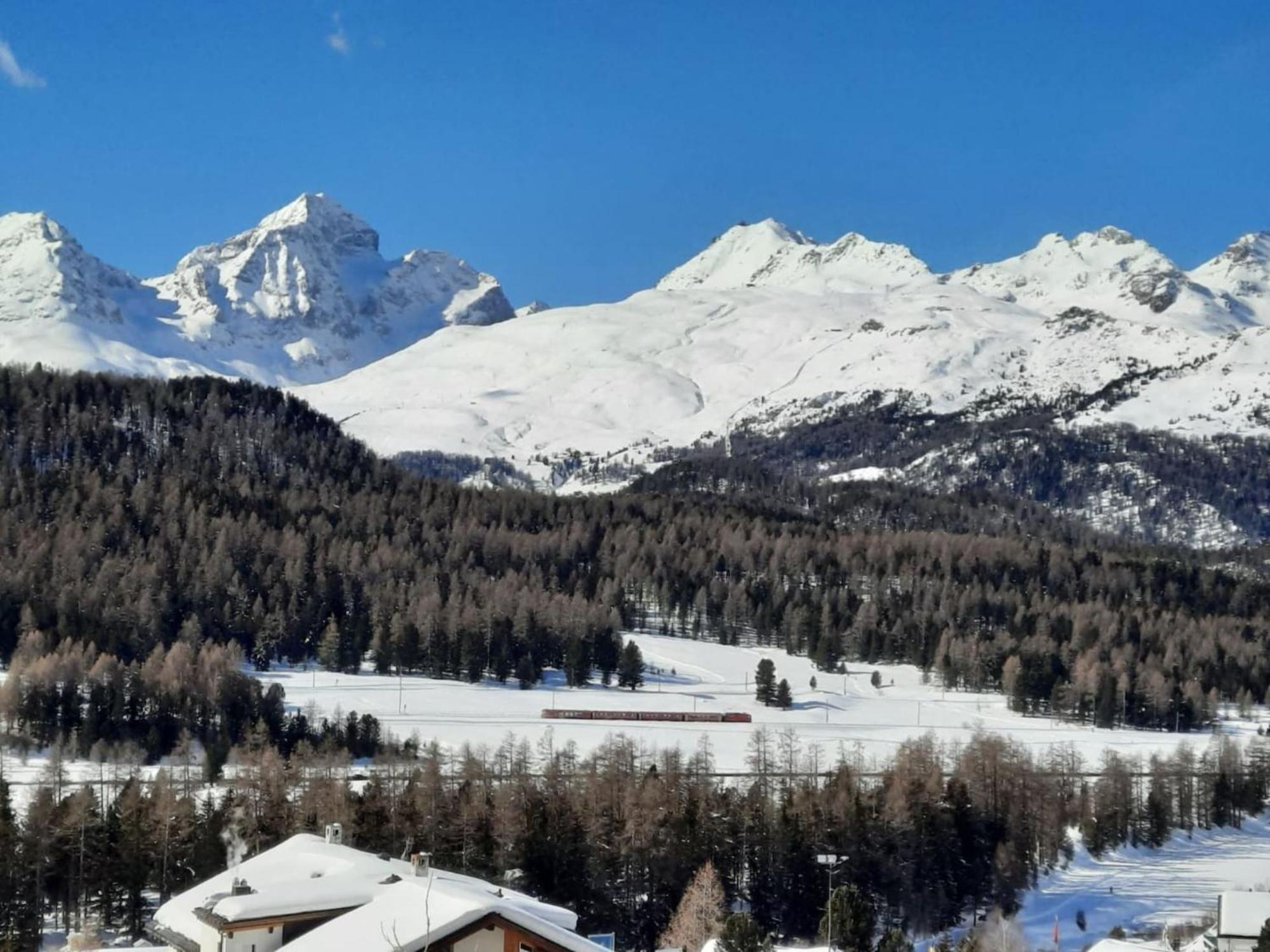 Chesa San Peider - Pontresina Leilighet Eksteriør bilde