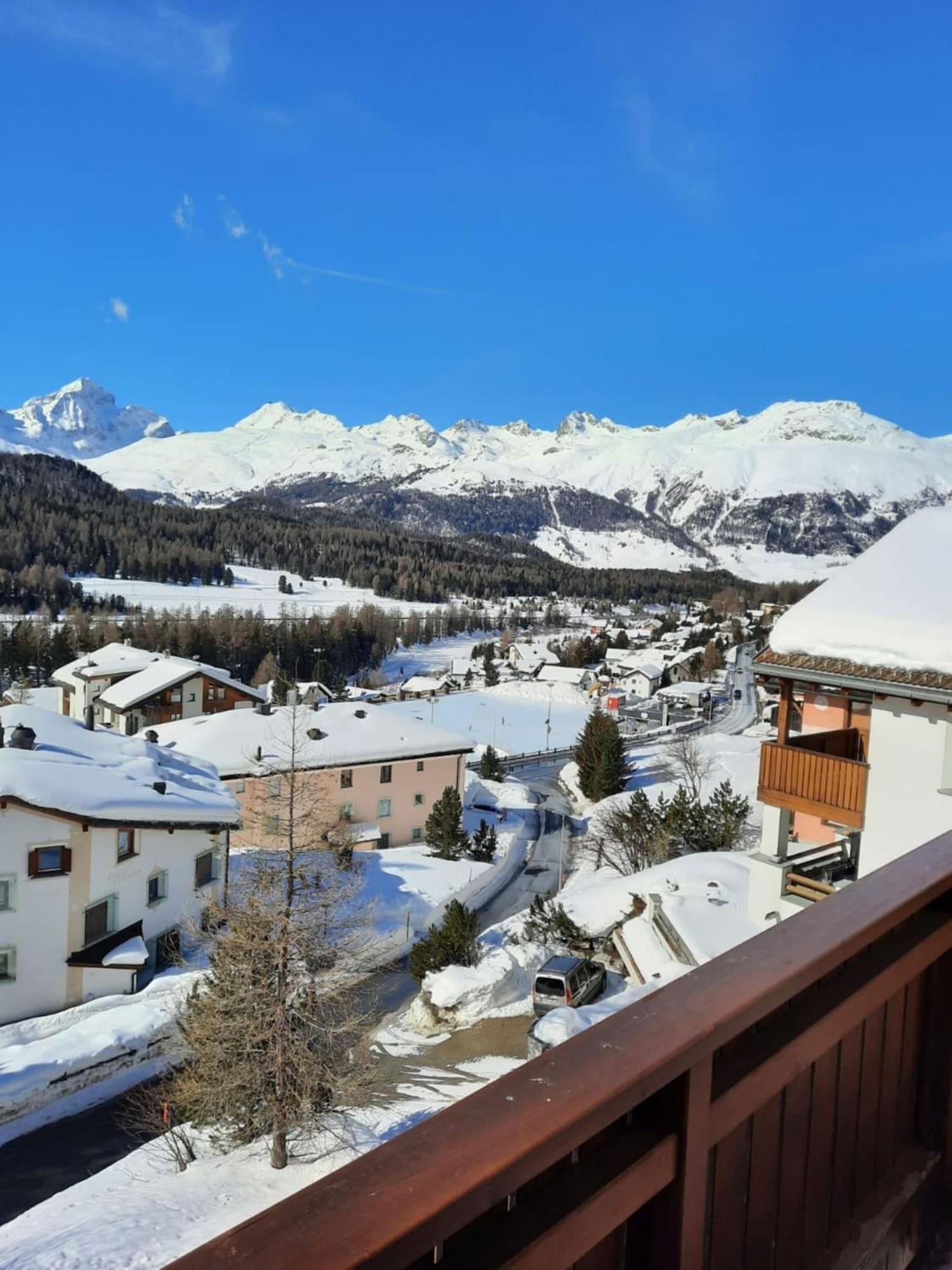 Chesa San Peider - Pontresina Leilighet Eksteriør bilde